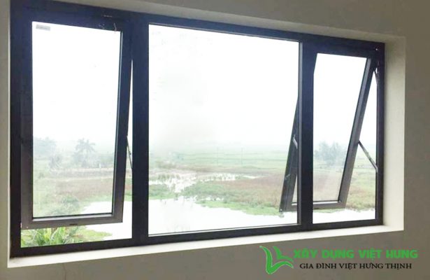 Thi công lắp đặt cửa sổ mở hất nhôm Xingfa cao cấp uy tín - Việt Hưng